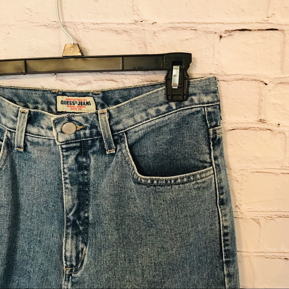 Guess vintage high waist mom jeans 90s size 32